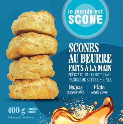 PLAIN scones - READY-TO-BAKE