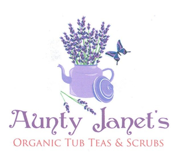 Aunty Janet's Organic Tub Teas and Scrubs
