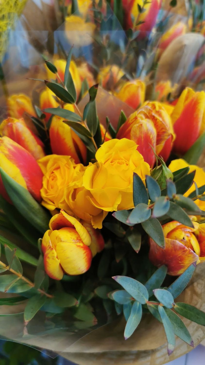 Orange Variety Boutique Flowers