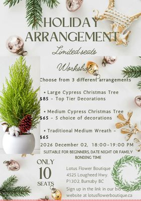 2025 CHRISTMAS WORKSHOP IS HERE!