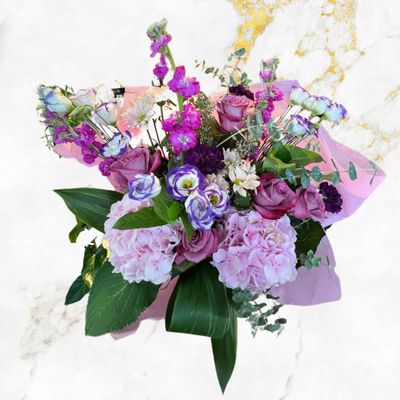 Pink Variety Boutique Flowers