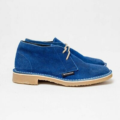 Veldskoen Suede Cobalt Blue