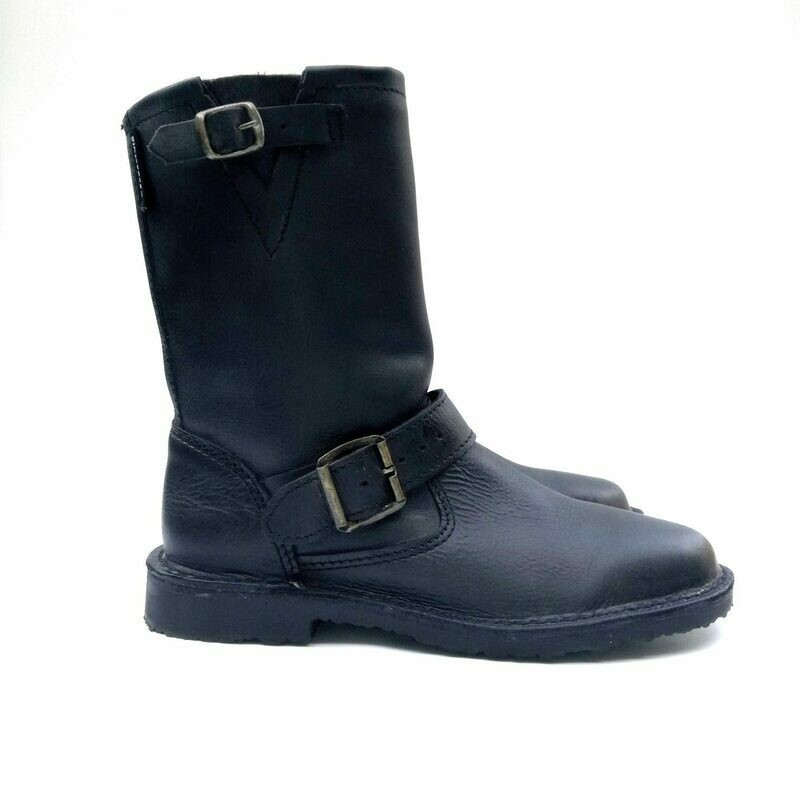 Claire Ladies Premium Leather Boot Black Claire Ladies Premium Leather Boot Black