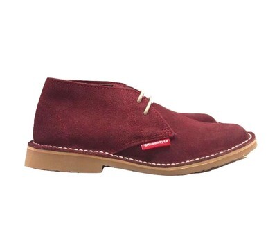 Veldskoen Suede Burgundy