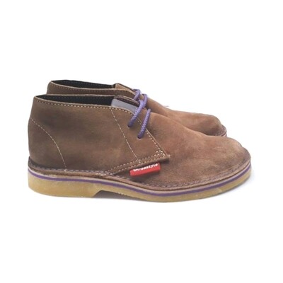 Veldskoen Retro Suede Beige Purple Veldskoen Retro Suede Beige Purple