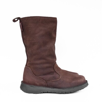 Eskimo Waxy Brown wool-lined ladies leather boot Eskimo Waxy Brown wool-lined ladies leather boot