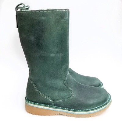 Eskimo Turquoise wool-lined ladies leather boot Eskimo Turquoise wool-lined ladies leather boot
