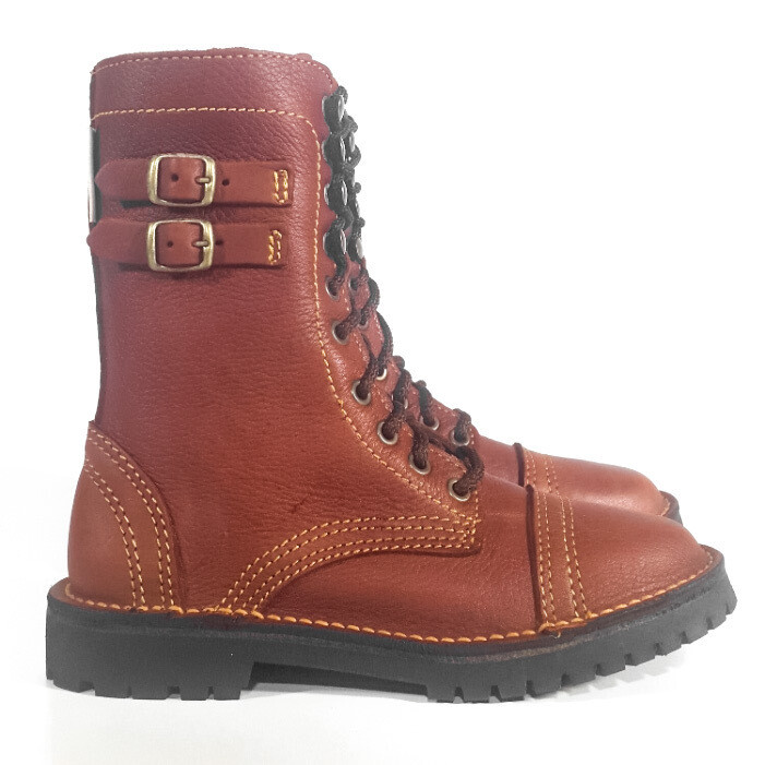 Combat Boot Kudu Paprika