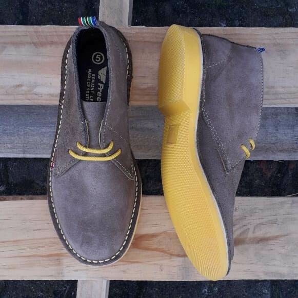 Rainbow Veldskoen Suede Khaki / Yellow Rainbow Veldskoen Suede Khaki / Yellow