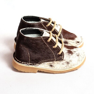 Kiddies Veldskoen Nguni Hair-on Brown Kiddies Veldskoen Nguni Hair-on Brown