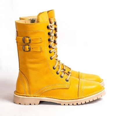Combat Boot Yellow