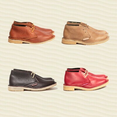Full-Grain Leather Veldskoene