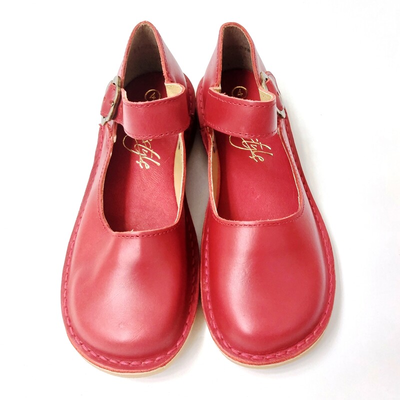 Alice Red - Handmade Mary Jane toecap ladies shoe Alice Red - Handmade Mary Jane toecap ladies shoe