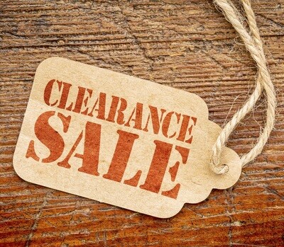 STOCK CLEARANCE