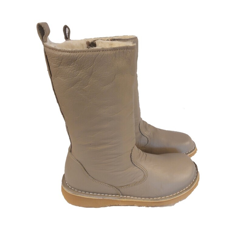 Eskimo Earth  wool-lined ladies leather boot