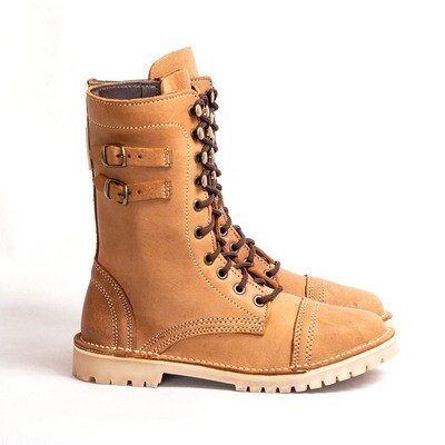 Combat Boot Kudu Taupe