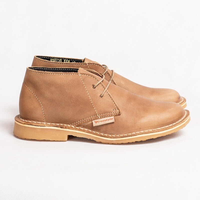 Veldskoen Full-grain Aviator Camel