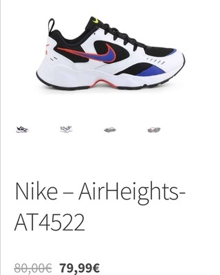 Nike Airheights sneakers for men