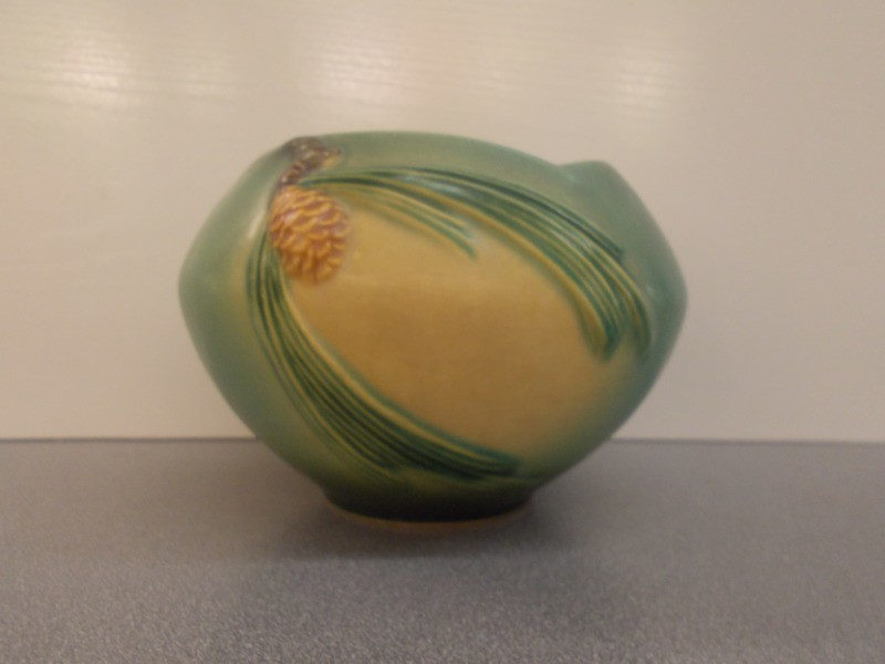 Roseville Pinecone Vase