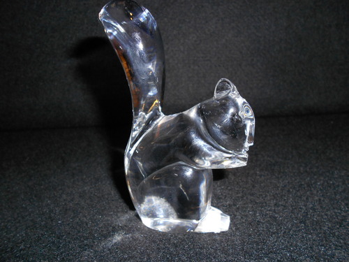 Baccarat Crystal Squirrel