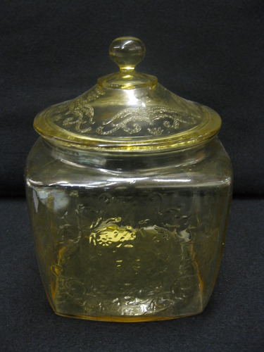 Amber Depression Cookie Jar