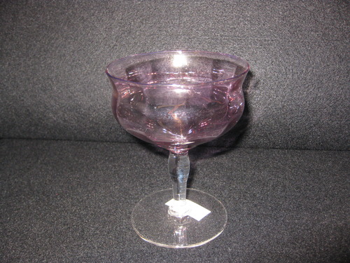 Purple Depression Sherbert Glasses Set Of 6