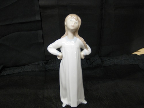 Lladro Girl Stretching