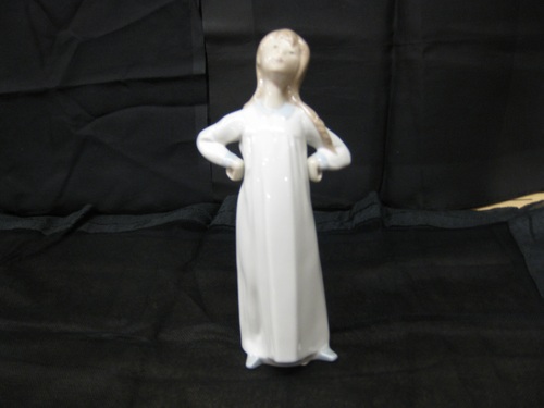 Lladro Girl Stretching