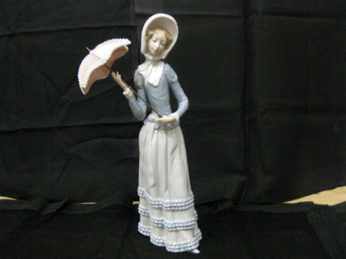Lladro Victorian Girl