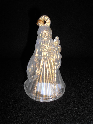 Waterford Santa Bell Ornament