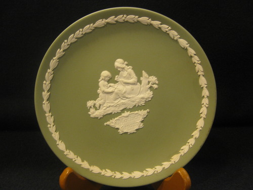 Wedgwood Green Plate