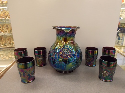 Northwood Blue Iridescent Set