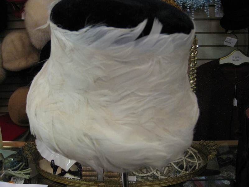 Feathered hat