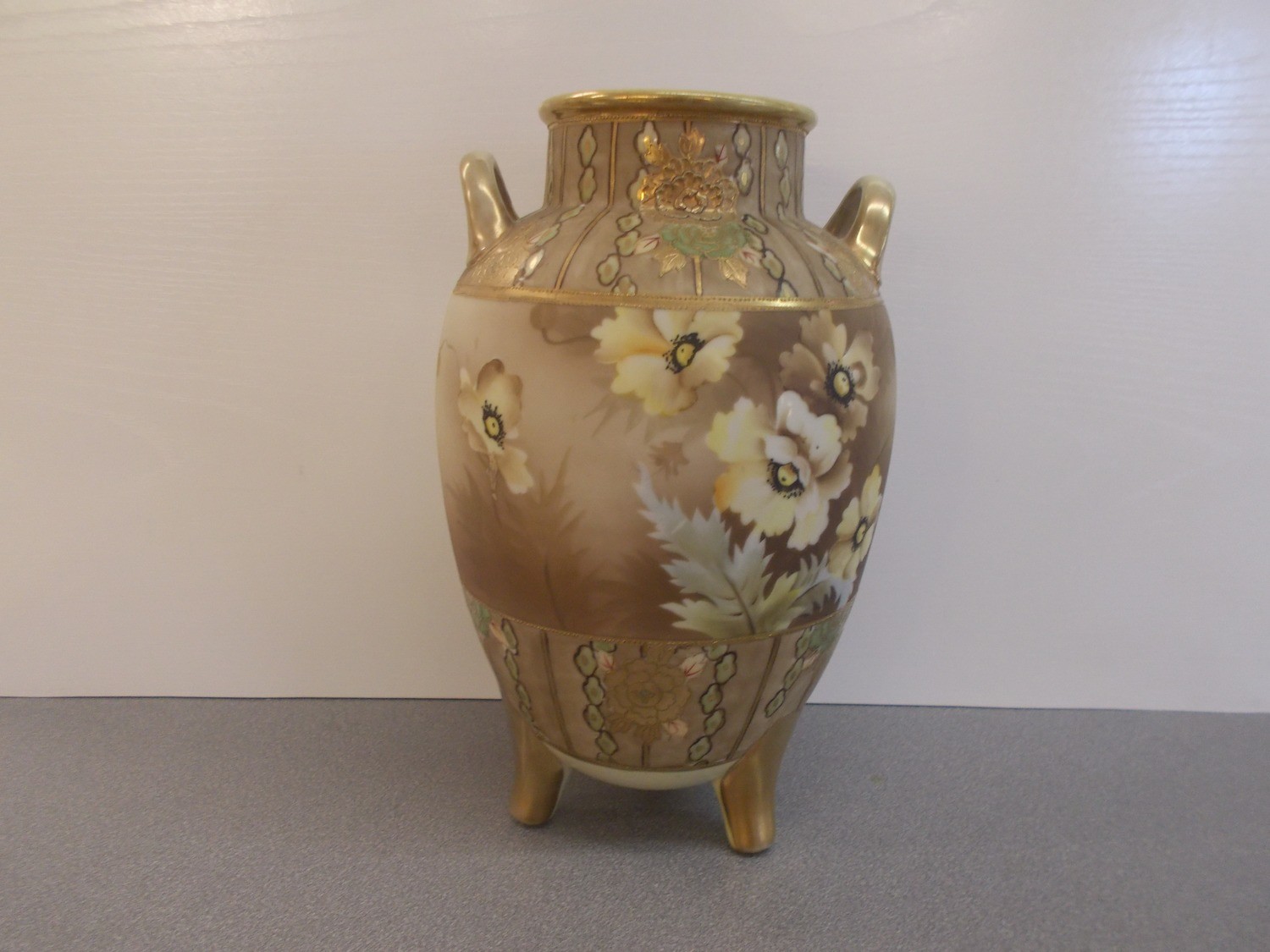 Floral Nippon Vase