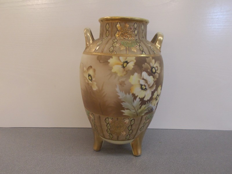 Floral Nippon Vase