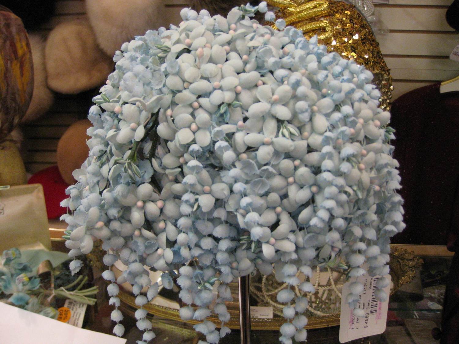 1960&#39;s Floral Hat