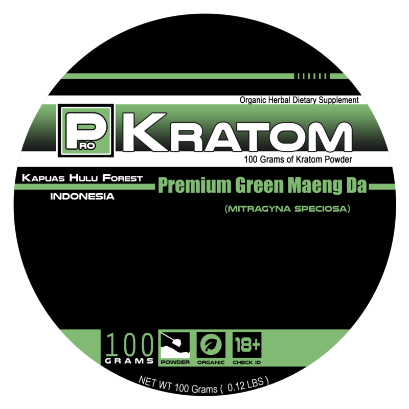 Pro Kratom - Premium Green Maeng Da