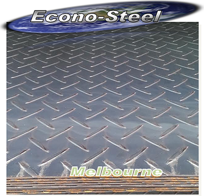 STEEL Floor Sheet check Plate. Eg. 2mm 1220x1830 (6x4), coated metal, other sizes available. We also have sheet, plate etc