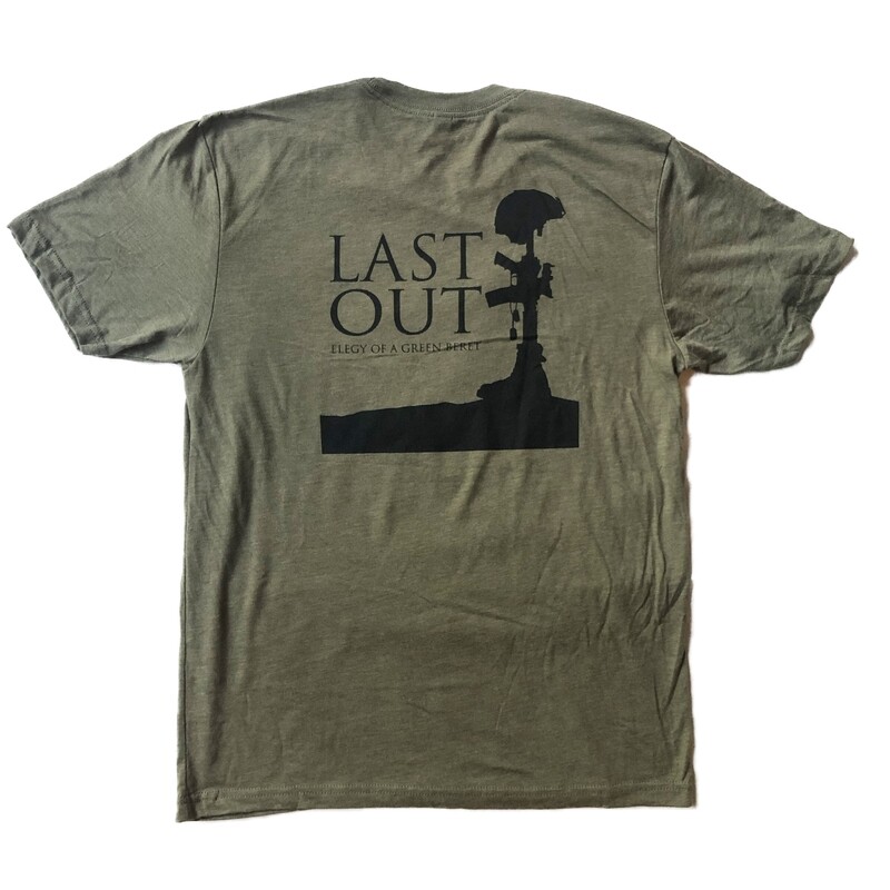 Last Out Unisex T-shirt - Army Green