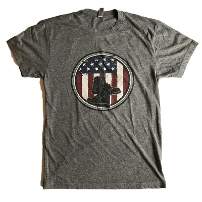 The Heroes Journey T-shirt - Grey