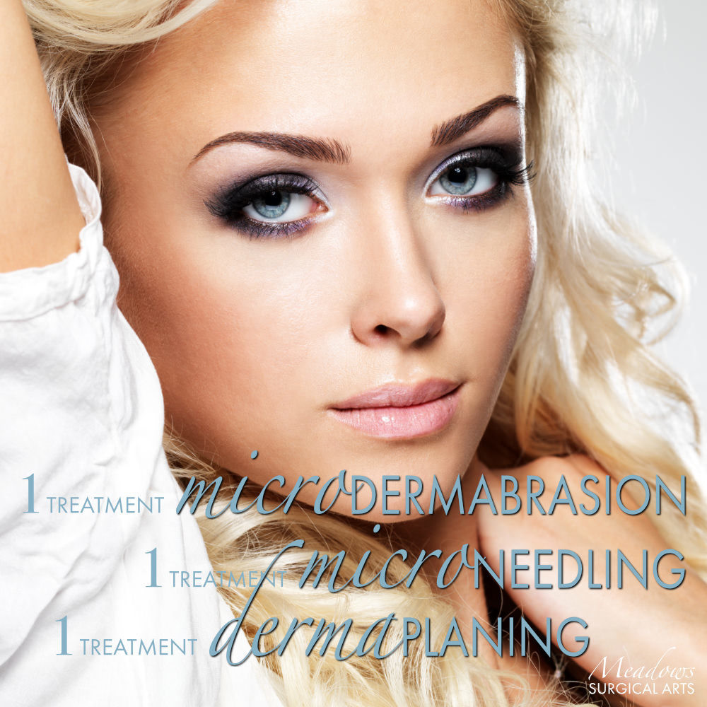 Microdermabrasion + Enzyme Peel Clear, fresh skin!