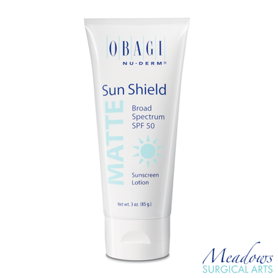 Obagi Nu-Derm Sun Shield Matte Broad Spectrum SPF 50 Sunscreen 3.0 oz Obagi Nu-Derm Sun Shield Matte Broad Spectrum SPF 50 Sunscreen 3.0 oz