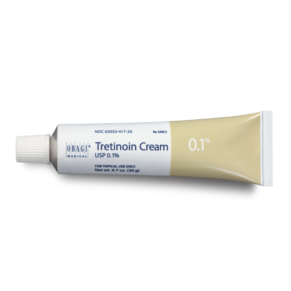 Obagi Tretinoin Cream 0 1 Retin A Acne Treatment