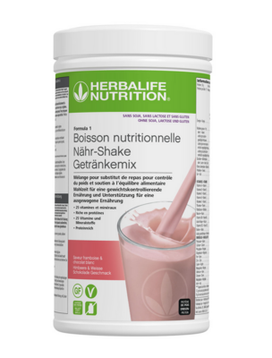 Boisson nutritionnelle Framboise-Chocolat blanc