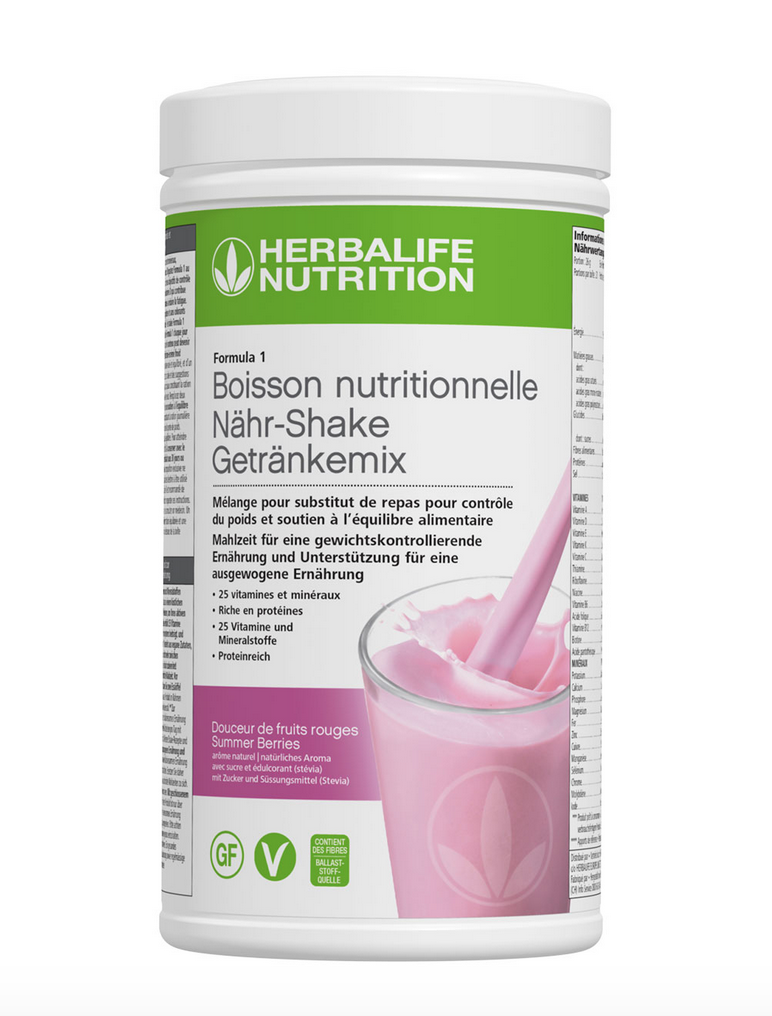 Boisson nutritionnelle Fruits rouges