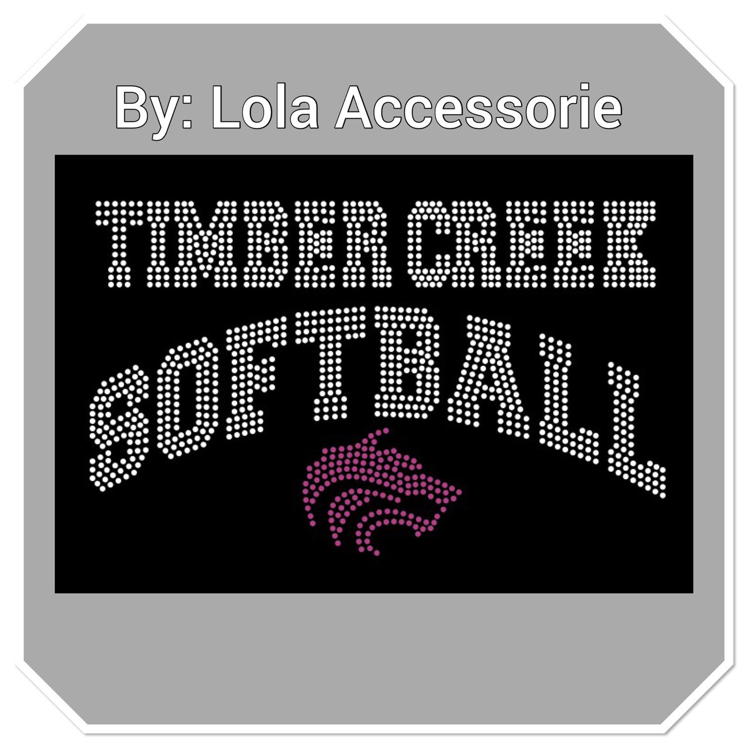 TC softball woman Loose T-shirt