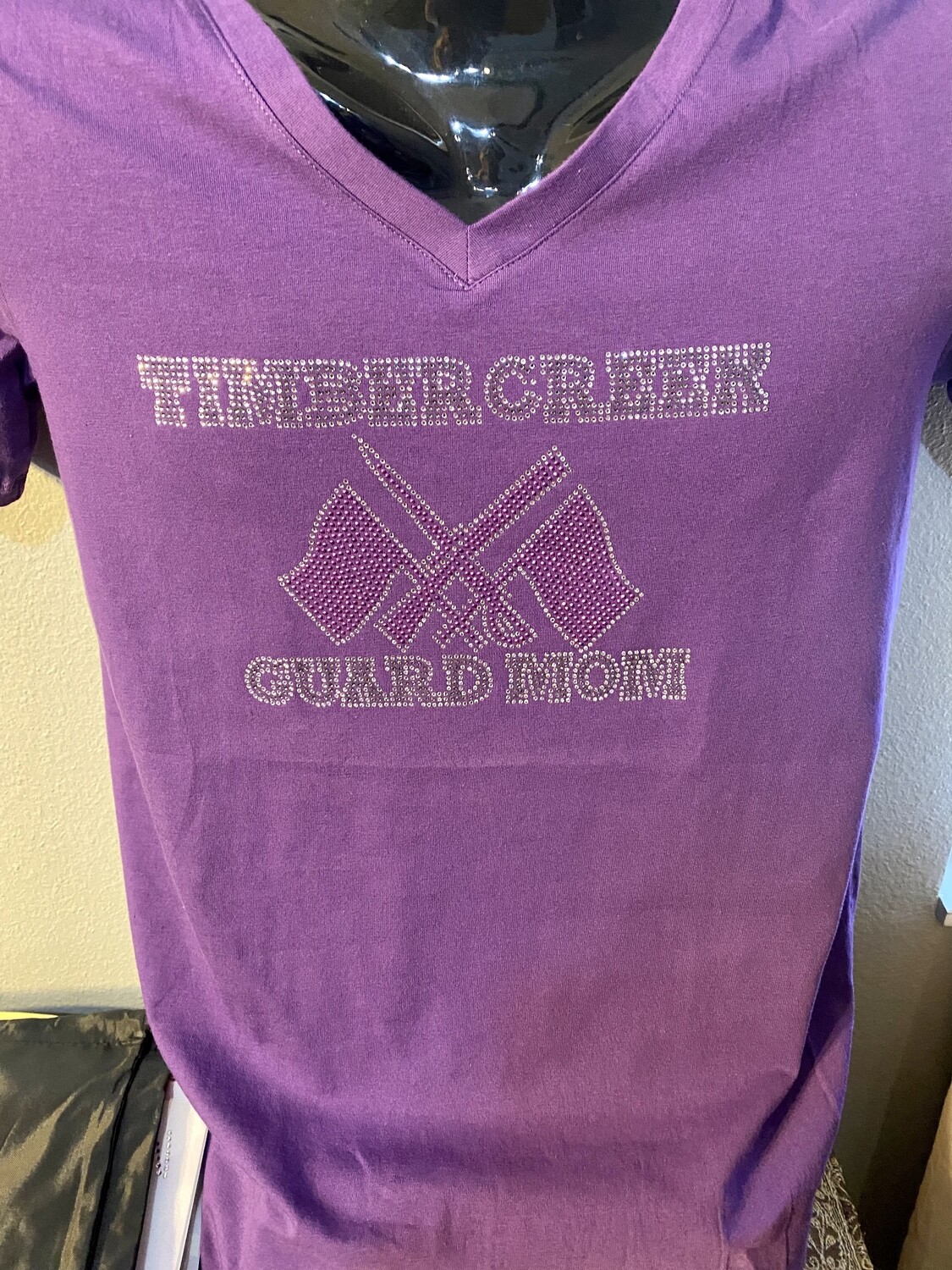 Timber Creek Color Guard bling t-shirt