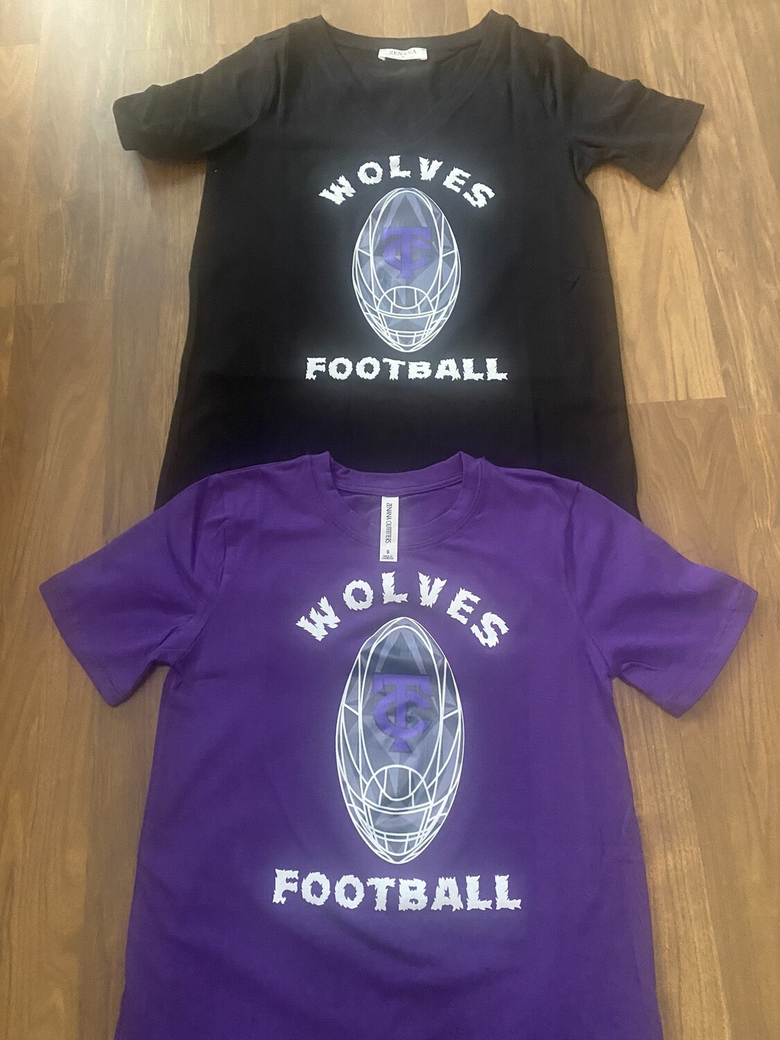 Unisex cotton t-shirt with TC Football logo