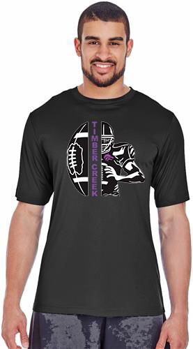 Men Dri-Fit T-shirt with TC Football Logo