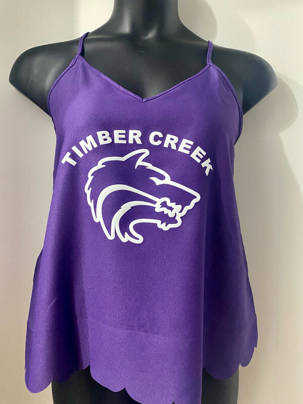Women Sleeveless Fashion Top - Timber Creek Logo